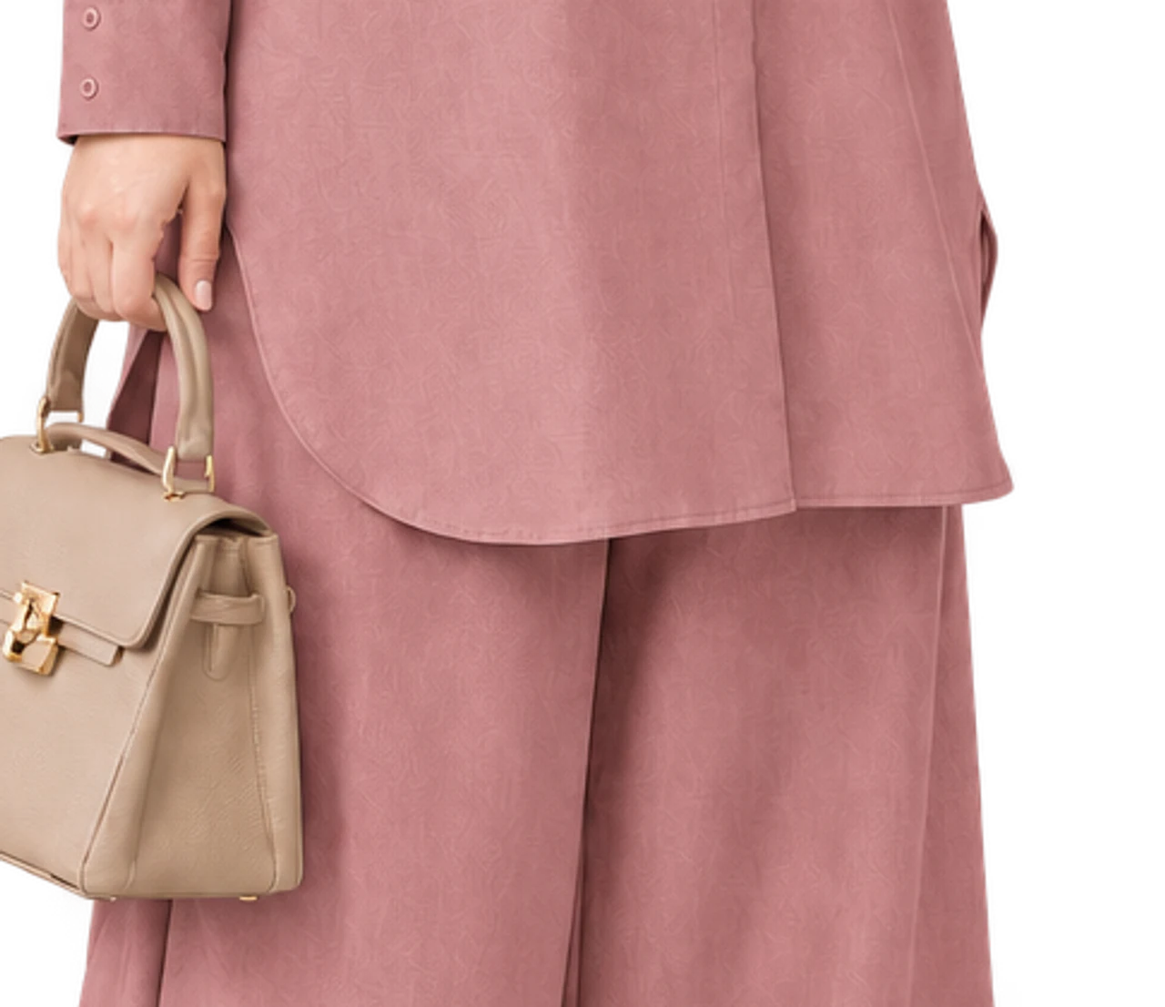 Labuh blouse melengkung